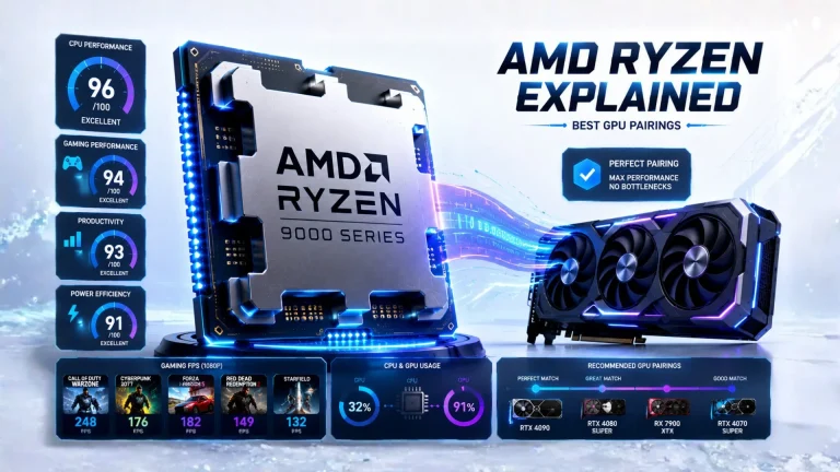 AMD Ryzen CPUs Explained (And How to Pair Them With a GPU)