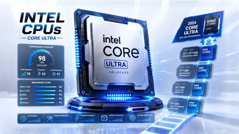 Intel Core CPUs Explained (i5, i7, i9 and the New Core Ultra)
