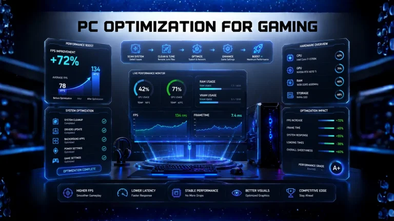 PC Optimization for Gaming Boost Your FPS the Right Way