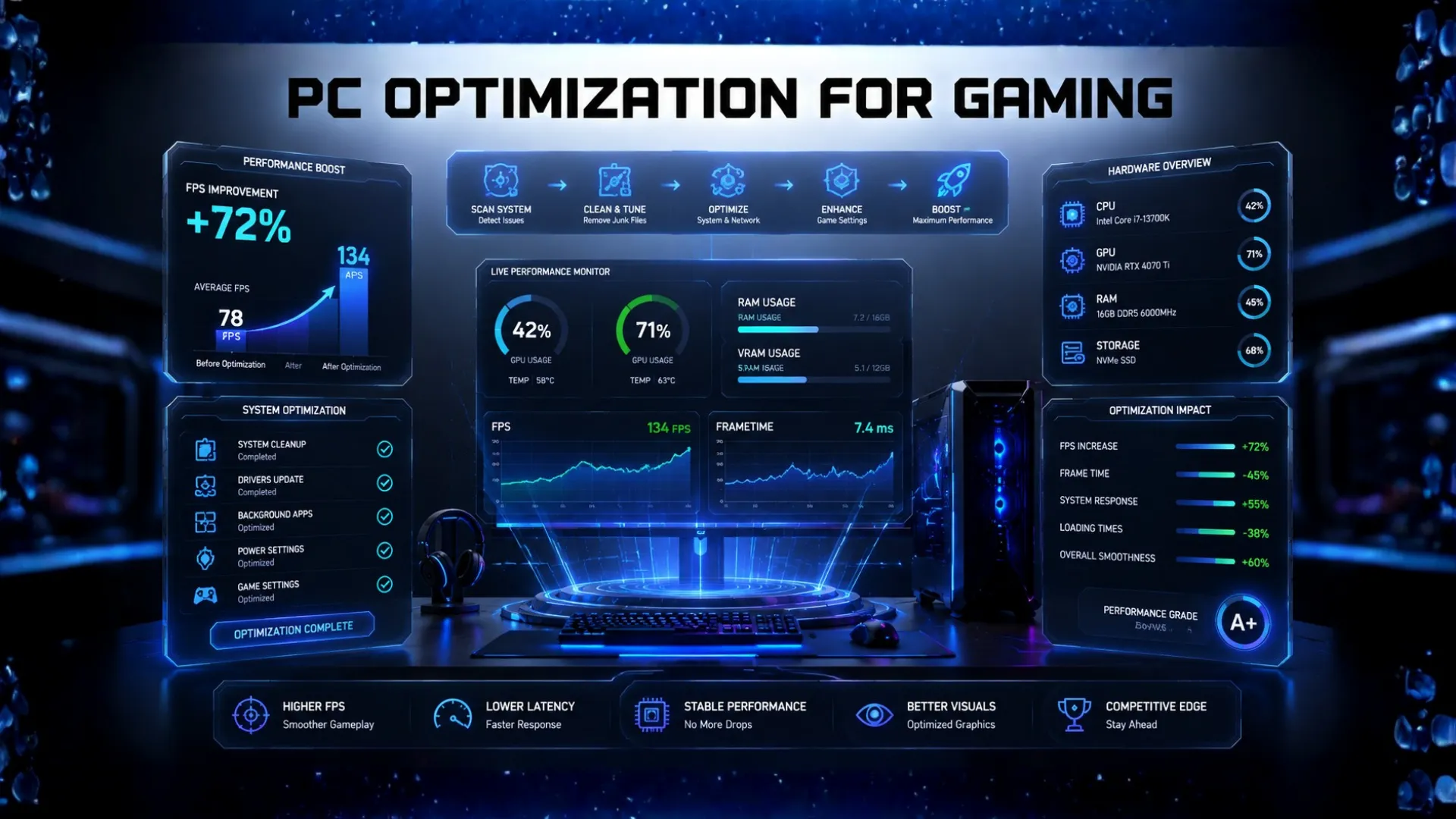 PC Optimization for Gaming Boost Your FPS the Right Way