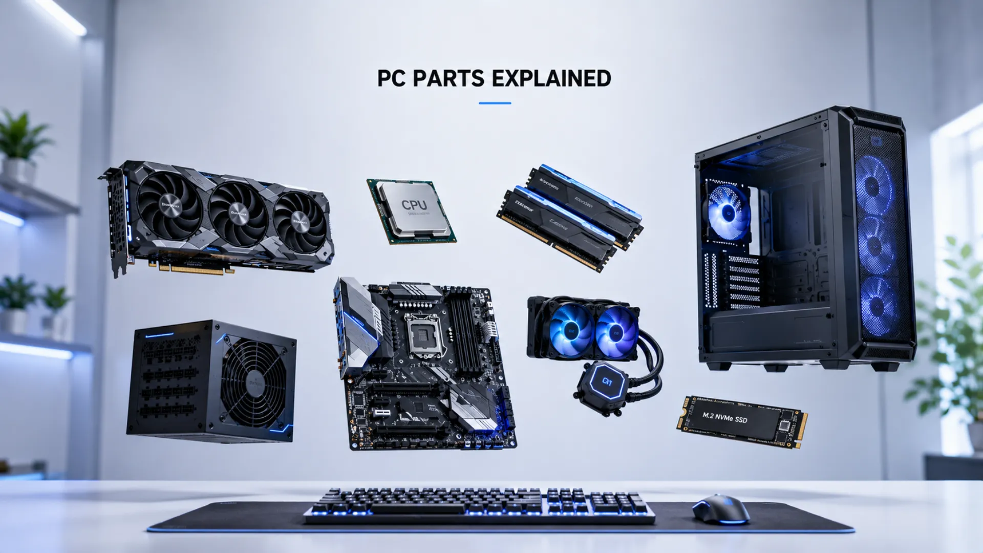 PC Parts Explained Every Component You Need (And How to Buy Them)