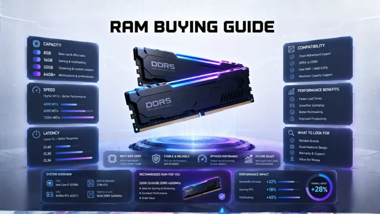 RAM Buying Guide How to Choose the Right PC Memory (2026)