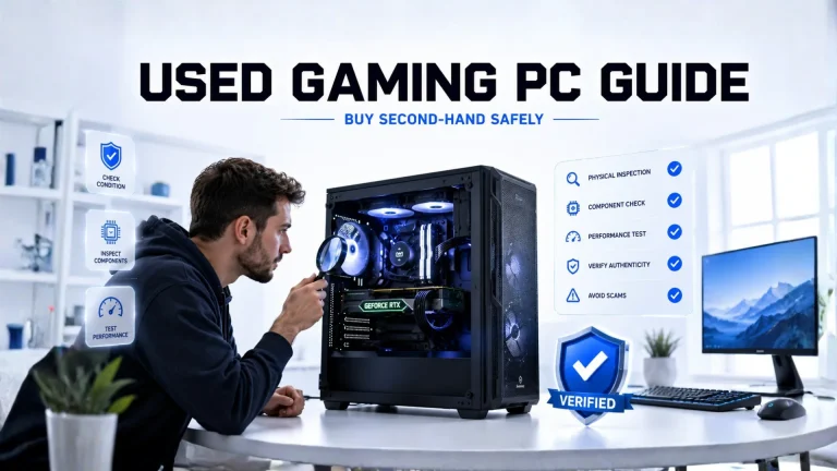 Used Gaming PC Guide How to Buy Second-Hand Safely (2026)