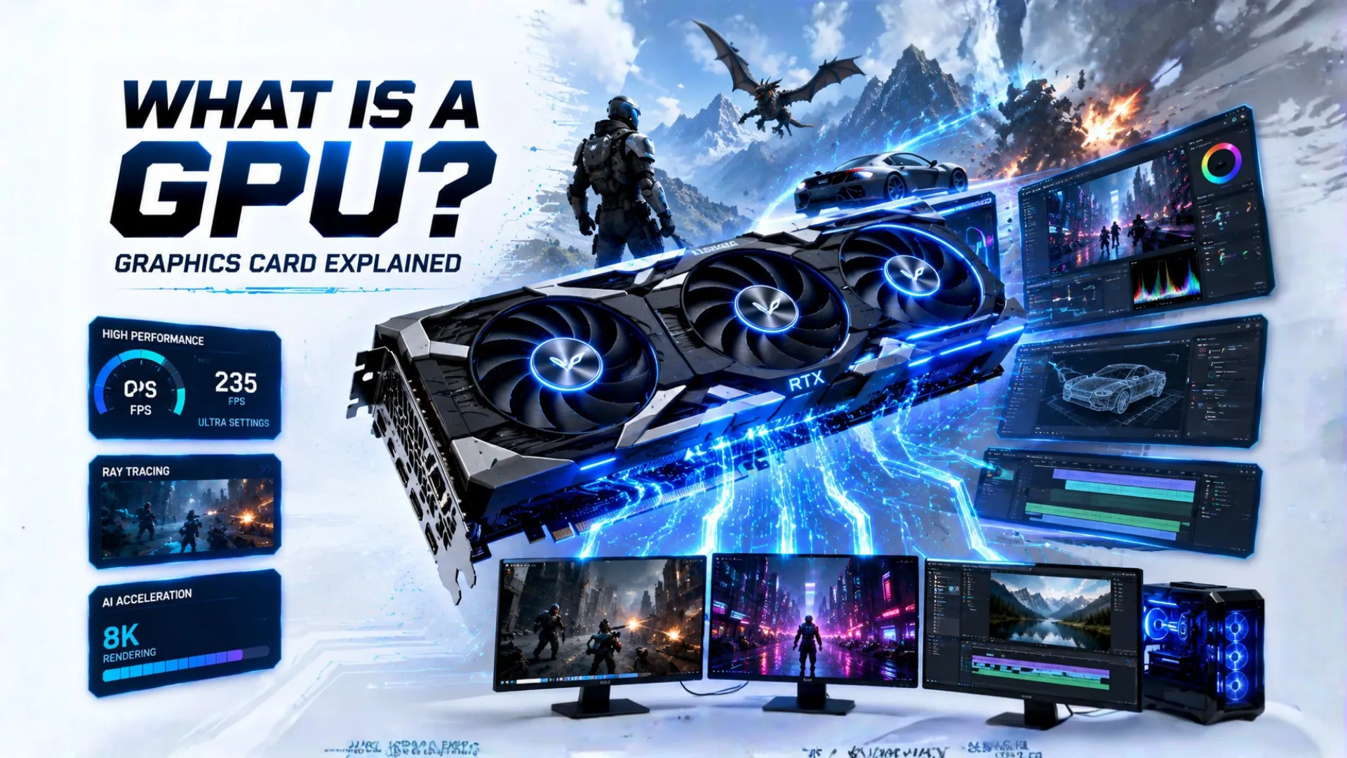 Gpu Simple Definition Computer Graphics What Is a GPU? A Simple Guide to the Graphics Card - Bottleneck Calculator